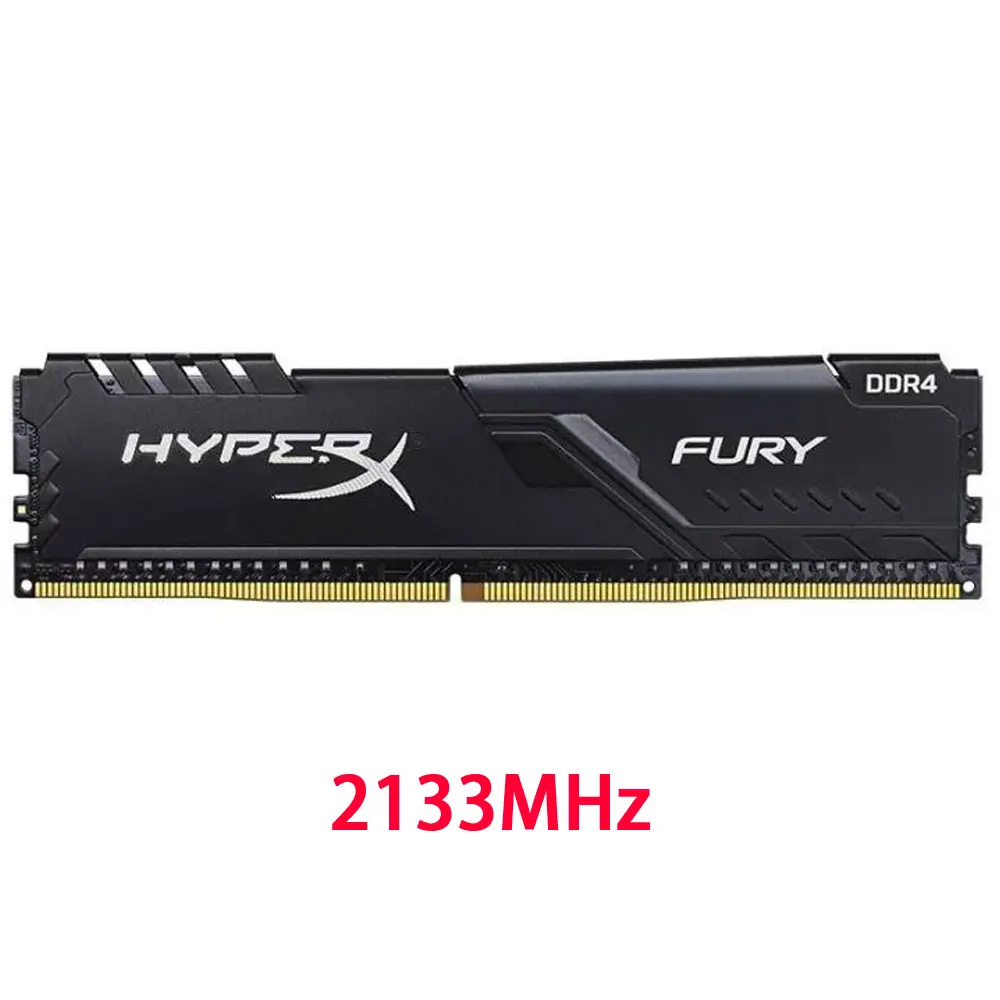 HYPERX זיכרון למחשב שולחני RAM DDR4 32GB 16GB 4GB 8GB 3200MHz 2133 2400MHz 2666MHz DIMM 288Pin PC4-21300 25600 19200 17000 זיכרון למחשב