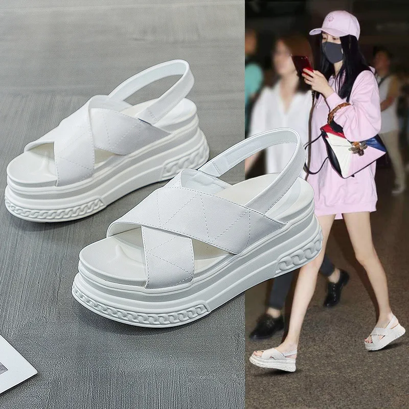 【関税&送料込】  Sandals White Amazon.com | Igi&Co Women's Slingback Wedge Sandal, White, 8