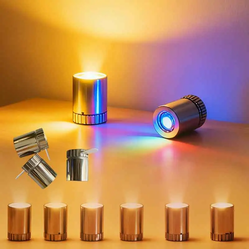 10 pièces Mini lampe à LED modèle minuscule jouets lumineux pour bricolage modèle faisant des ballons de maison de poupée décoration de fête artisanat disposition de table de sable