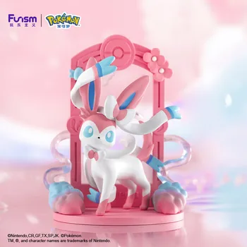 Genuine Pokemon Toys 9 Styles Eevee Sylveon Umbreon Vaporeon Glaceon Flareon Action Figure Kawaii Anime Model Doll Toy Gift 2