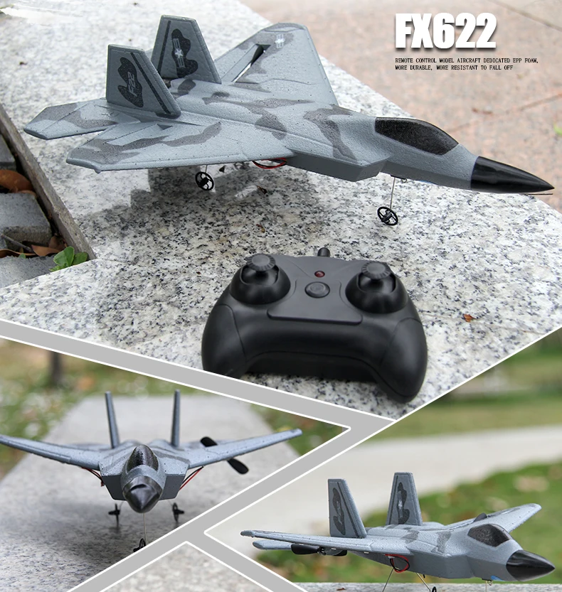 FX-622 F22 RC Plane, Eoz FJ IT GNITECL MEL AibCRIct