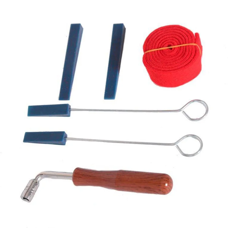 Piano Tuning Tools Kit Piano Tuning Tools 6Pcs/set Piano Tuning Lever Tools Kit