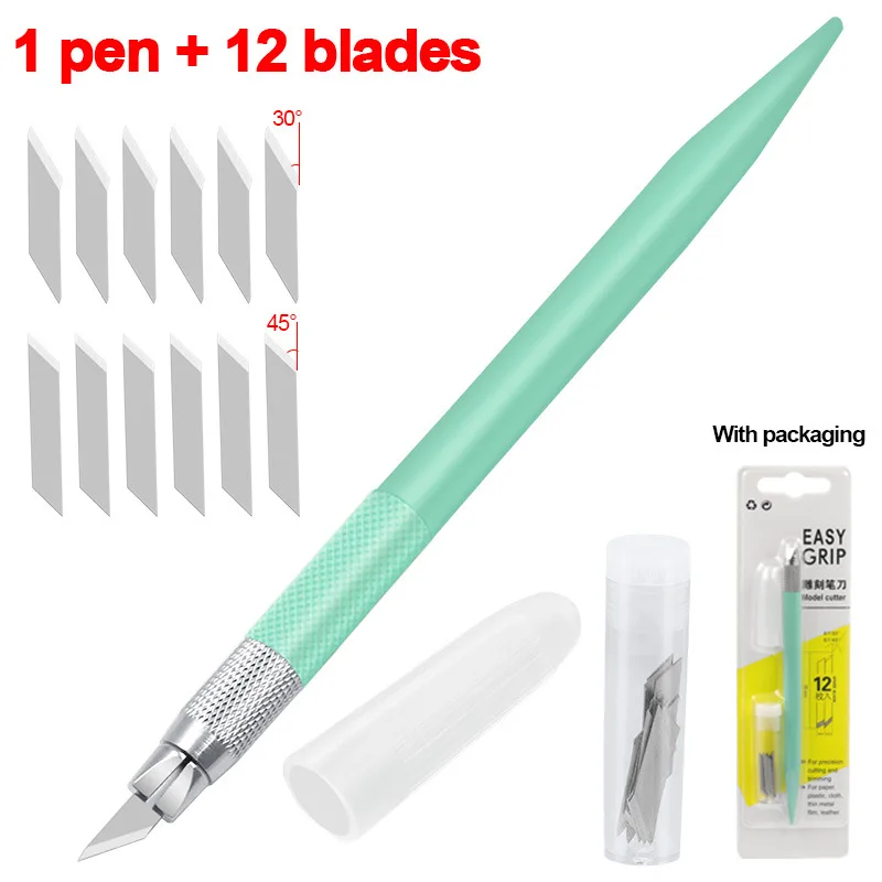 DIY Art Craft Cutting Tools 360 Rotating Blade Paper Cutter 3 Replace Knife Wear Resisting Cutting Tool Window Grilles Making rubber stamps for card making Scrapbooking & Stamps