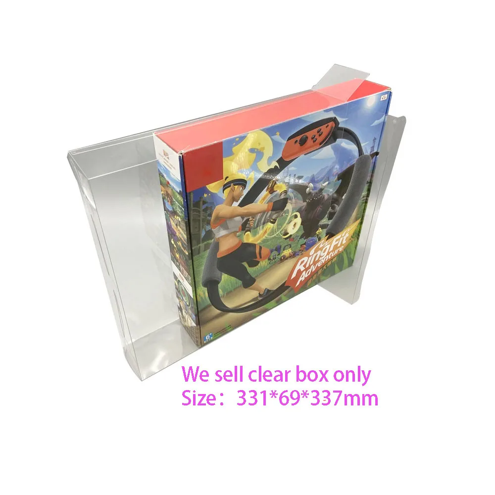 Cover Protettiva Trasparente Per Animali Domestici Per Switch Ns Ring Fit Adventure Game Version Game Storage Display Box