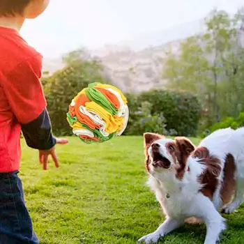 Sniff Mat For Dogs Pet Snuffle Ball For Dogs Dog Feeding Mat Dog Interactive Toys Food Mat Encourages Foraging Skills For 3