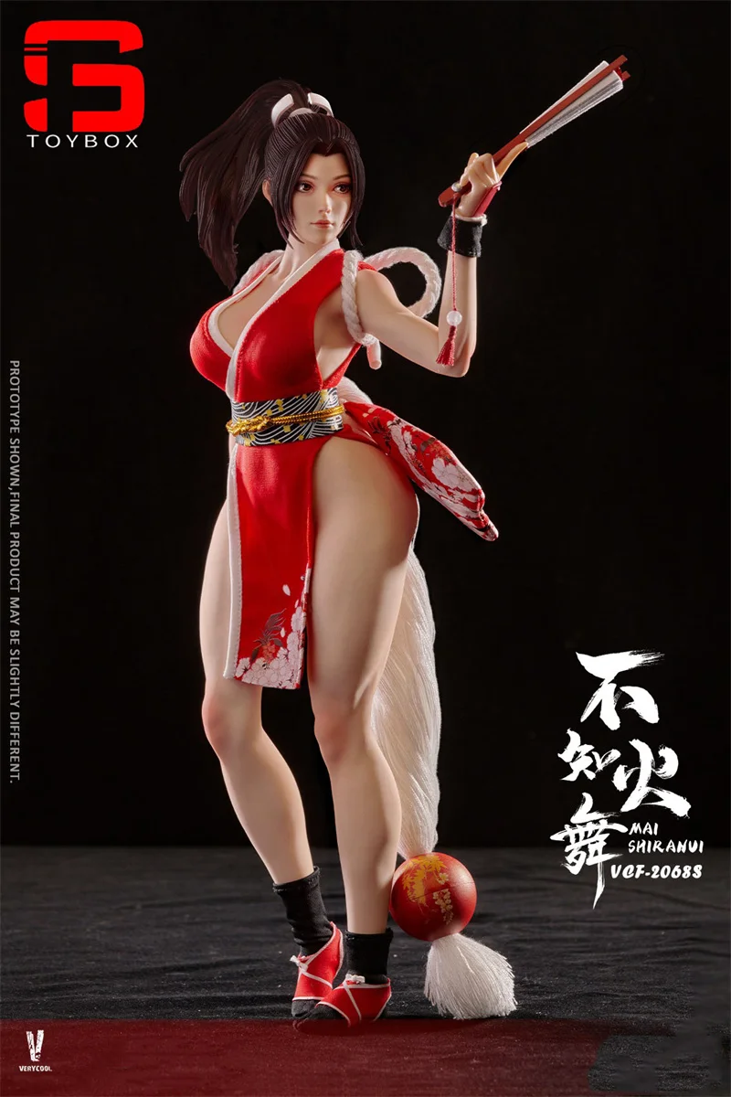 VERYCOOL VCF-2068 1/6 Mai Shiranui Silicone Action Figure 12