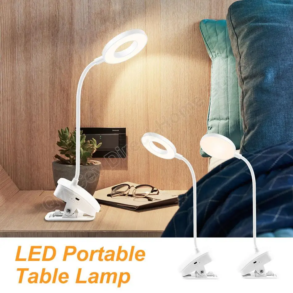 Lámpara de tudio plegable, lámpara de lectura LED portátil, lámpara de ma recargable, lámpara de tudio para critorio, protección ocular - China Luc LED, luc de lectura