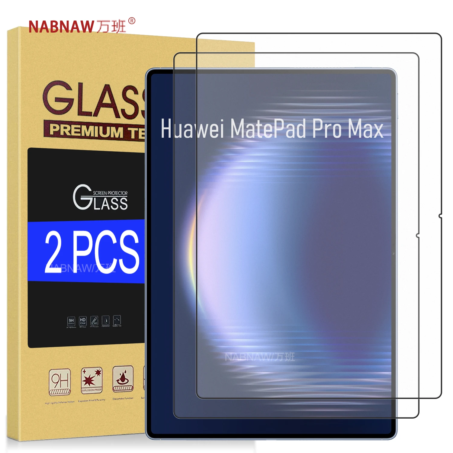 Premium Tempered Glass Screen Protector Set - Full HD Damage-Proof Guard