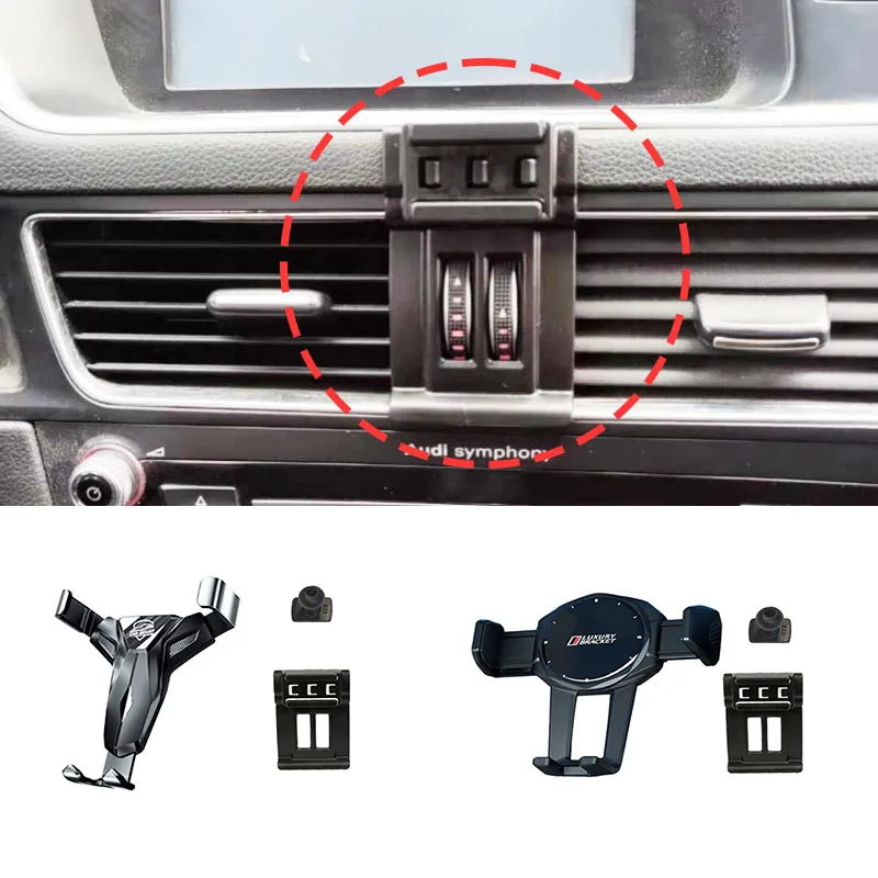 

Car Phone Holder For AUDI Q5 8R 2010 2011 2012 2013 2014 2015-2018 Fixed Bracket Base Special Car Phone Mounts Wireless Charging