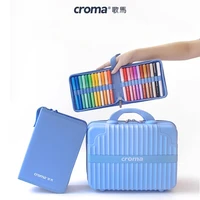 CROMA многоразовые прямые жидкие акриловые маркеры с мягким кончиком, способные к слоям, моющиеся акварельные кисти, товары для рукоделия — изображение 2