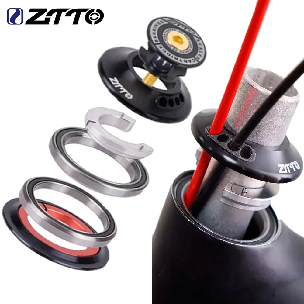 ZTTO Tapered Fork Inner Cable Routing Headset IS52 ZS56 For