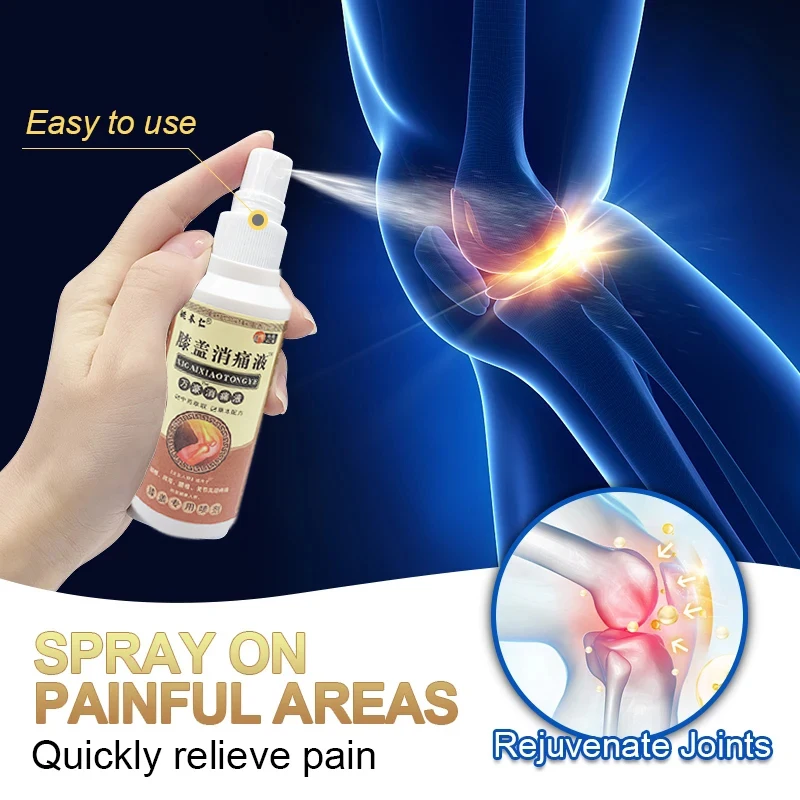 Natural herbal extract pain relief spray joint pain muscle strain swelling pain relief spray care 60ml/Pcs