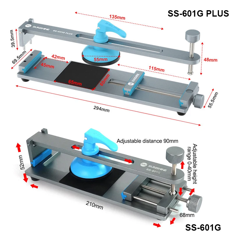 SUNSHINE SS-601G Plus LCD Screen Separator Mobile Phone Free Heating Screen Quick Removal Clamping Fixture Repair Tool