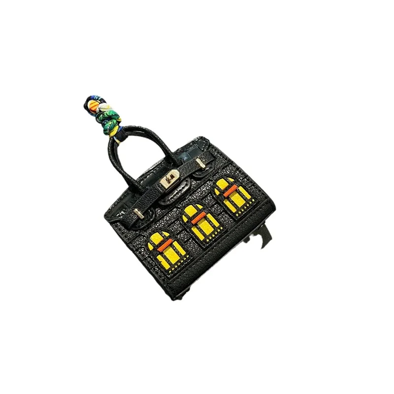 Mini Family Platinum Platinum Platform Pendant Window Small Bag Cute Bags Towing Headphones Pass Key Buckle