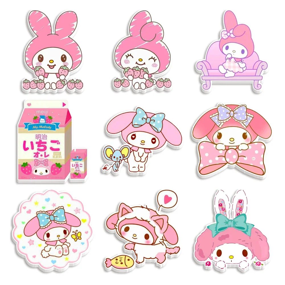 

Japan Cartoon Sanrio My Melody Flat Resin Planar Resin DIY Earrings Home Phone Case Bag Accessories 30 Pieces/Lot