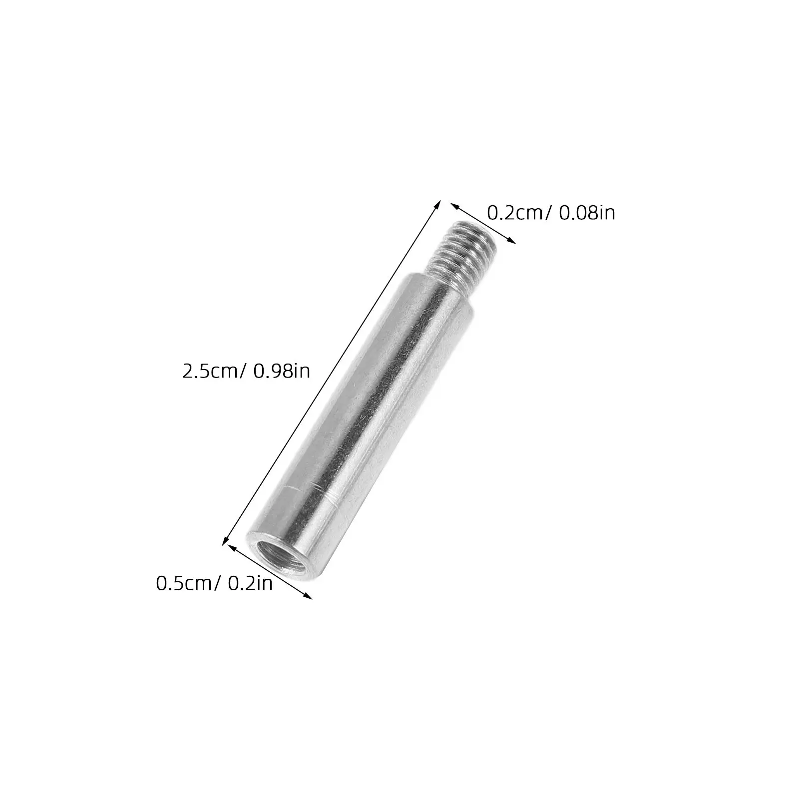 10Pcs 뮤직 박스 수리 부품 금속 막대 연장 바 25Mm 스핀들 샤프트 DIY 무브먼트 액세서리 용 더 긴 교체품