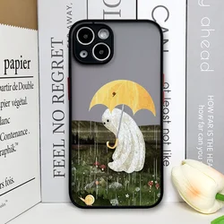 Adorable Ghost Themed Halloween Phone Case - Galaxy S23 Ultra (FG - A1139T6)