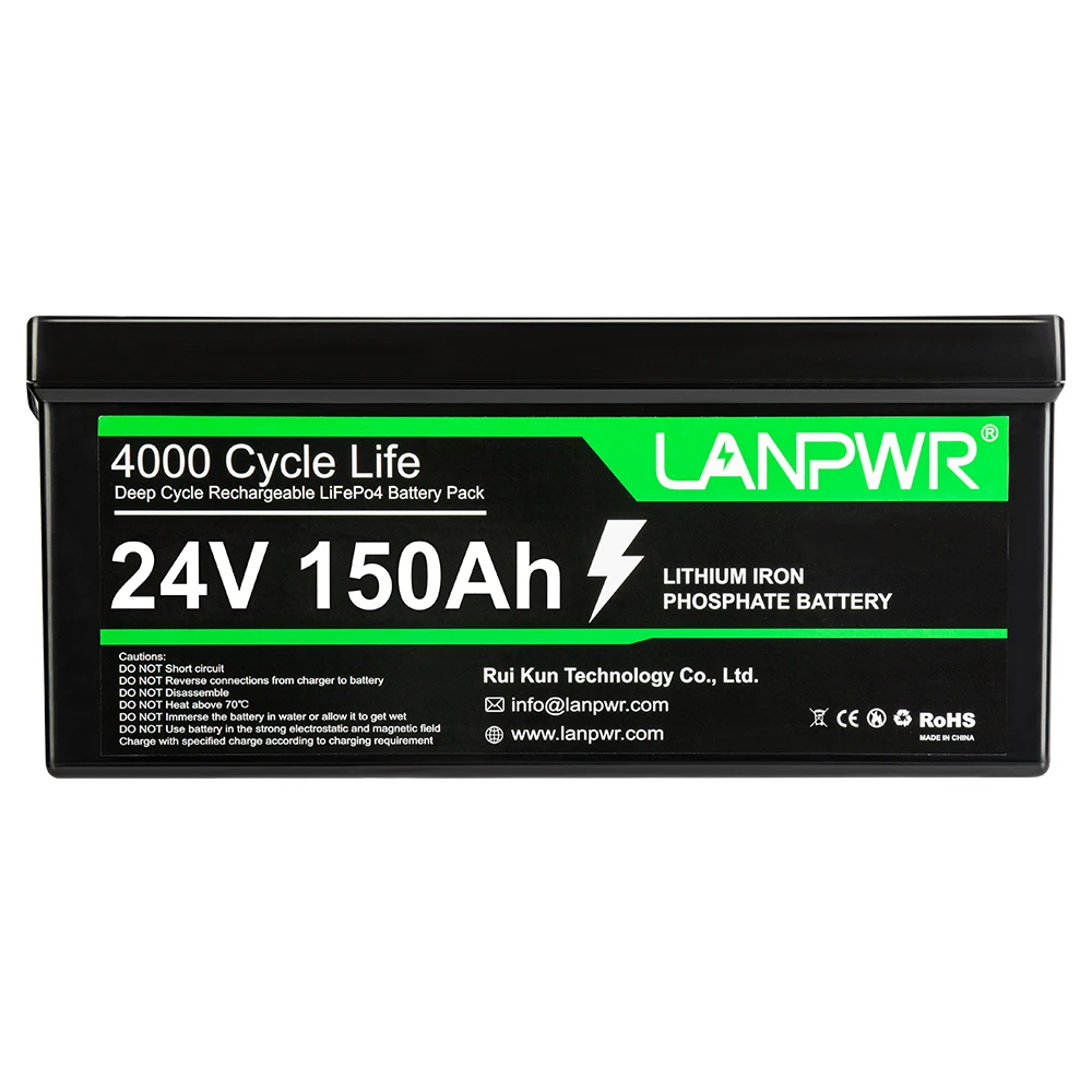 Batterie LANPWR LiFePO4 12V 150Ah