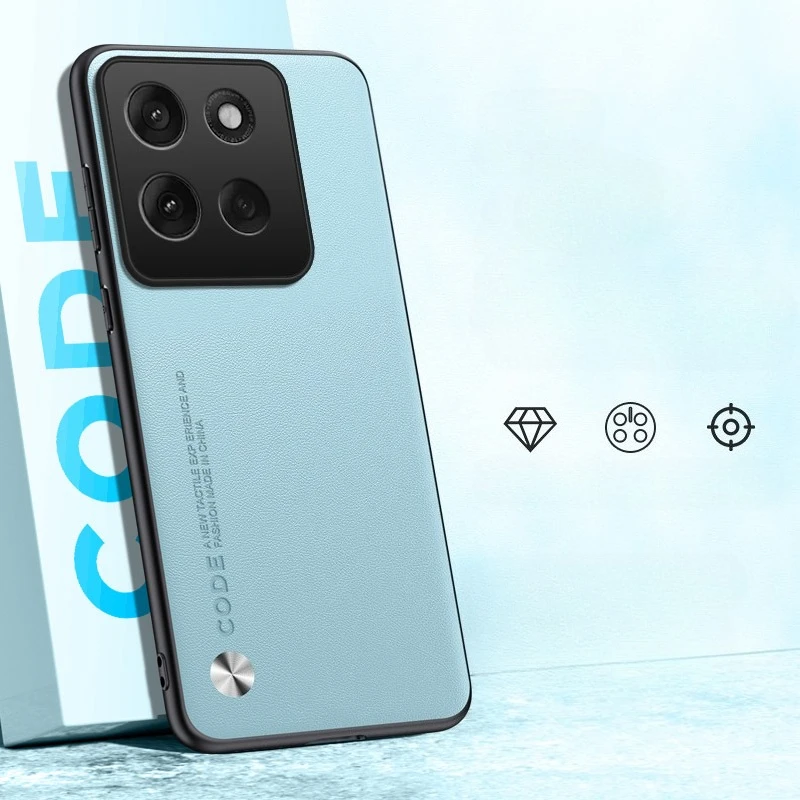 G 96 86 56 Plain Pu Leather Phone Case for Motorola Moto G96 G56 G86 G75 5G Matte Bumper Shockproof Silicone Protection Cover