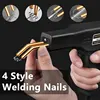 50W Plastic Welder Kit portable Car Body Crack Repair Welding Gun Machine Rapid Fever Auto Fender Bumper Repair Kit With Nail 4