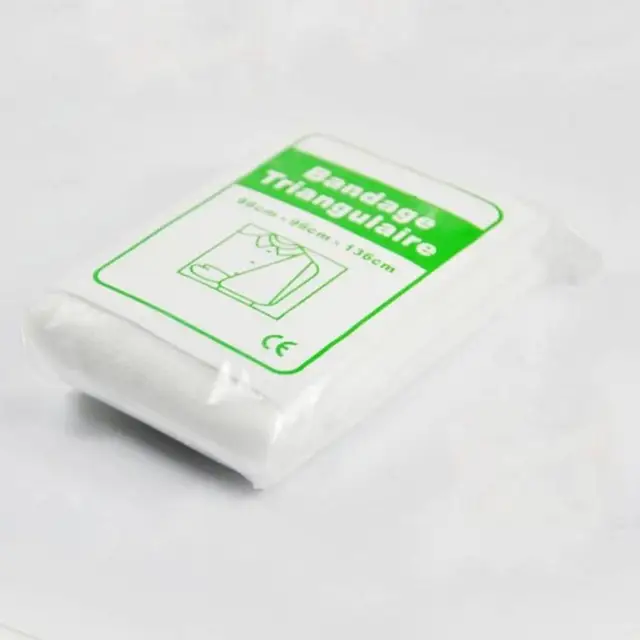 Medical-Burn Dressing Triangular Bandage Wrap Emergency Wound Care First Aid Kit Splint Lashing Head Bandage Survival Gear 6