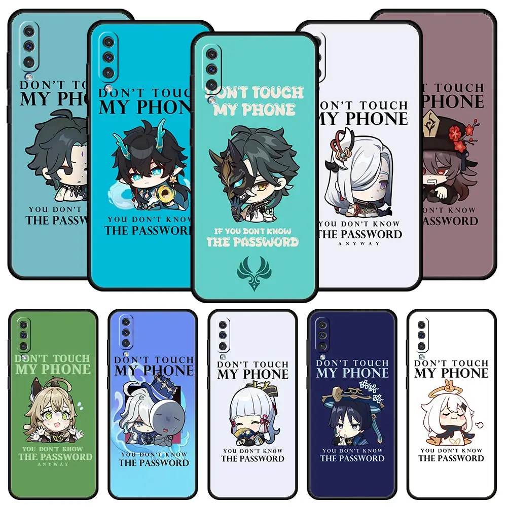 Kawaii Cartoon Genshin Impact Phone Case Cover