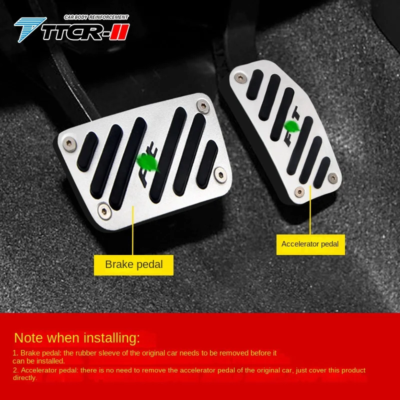 Auto Car Pedal for Honda Fit GK5 2014 2015 Gas Brake Clutch Accelerator Pedal Cover Accessories