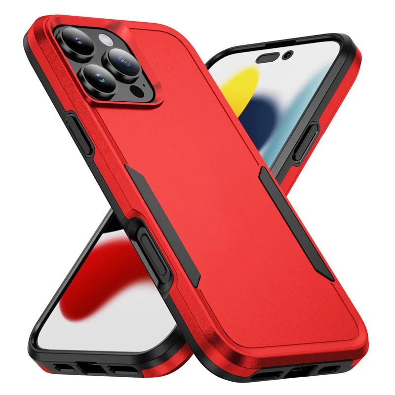 Durable Armor Shockproof Protective Phone Case – Heavy Duty Hard PC + TPU Back Cover