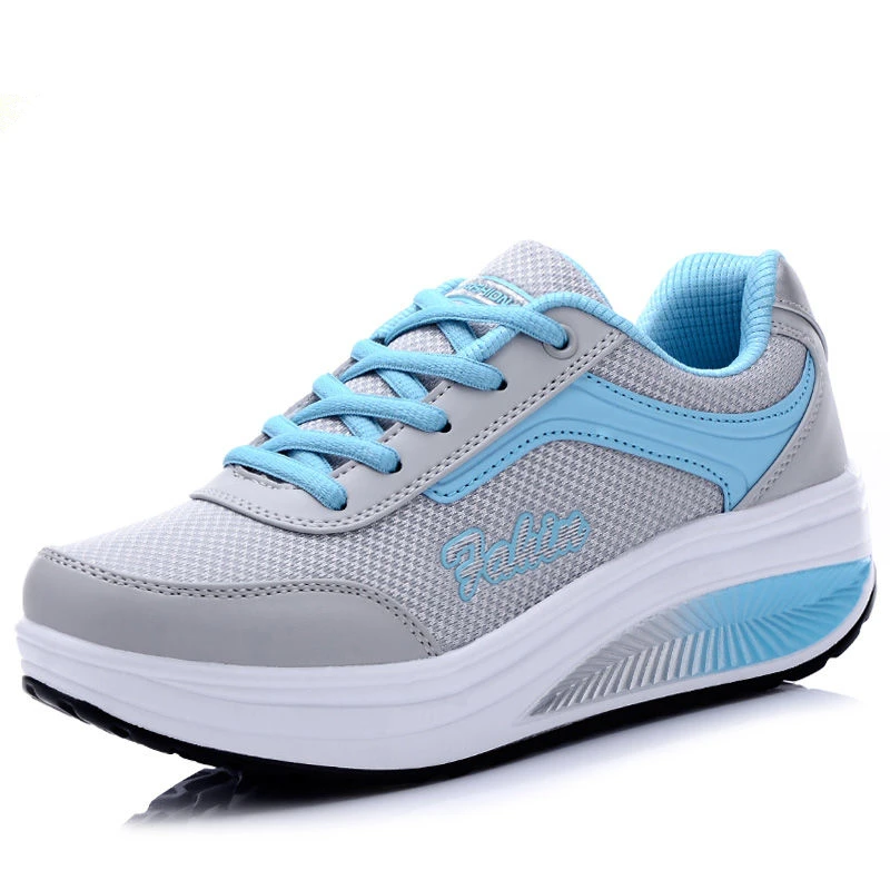 Women's Fashion High-Quality Platform Sneakers - Plus Size Flats Shoes