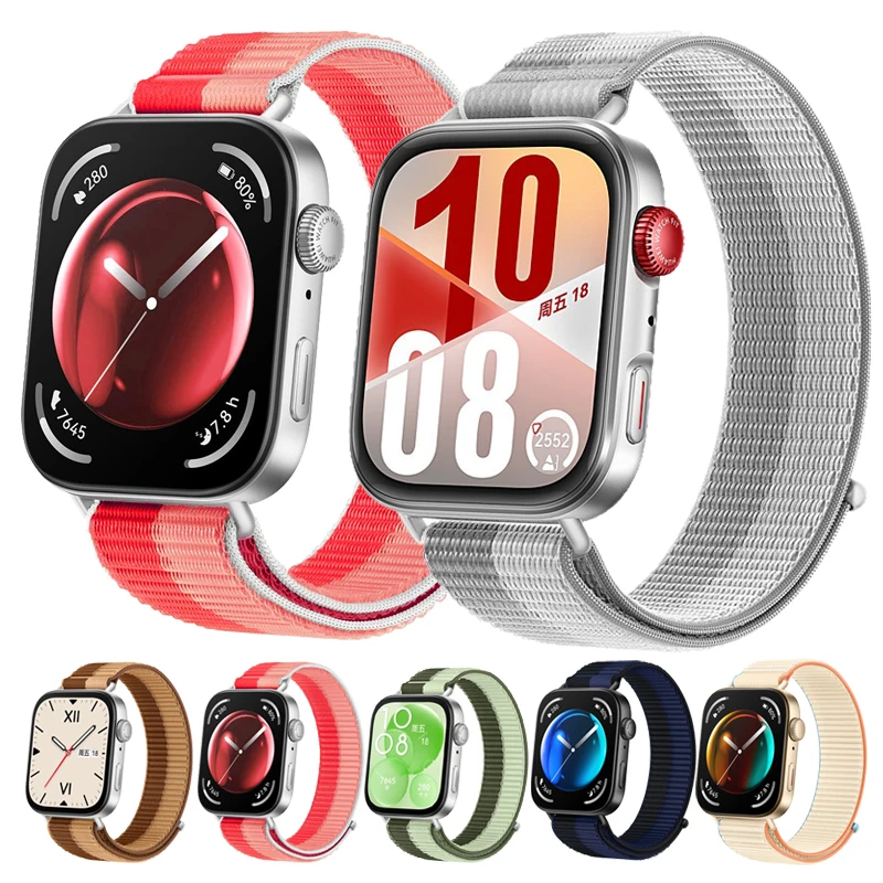Breathable Nylon Loop Strap - Comfortable Sport Bracelet Accessories
