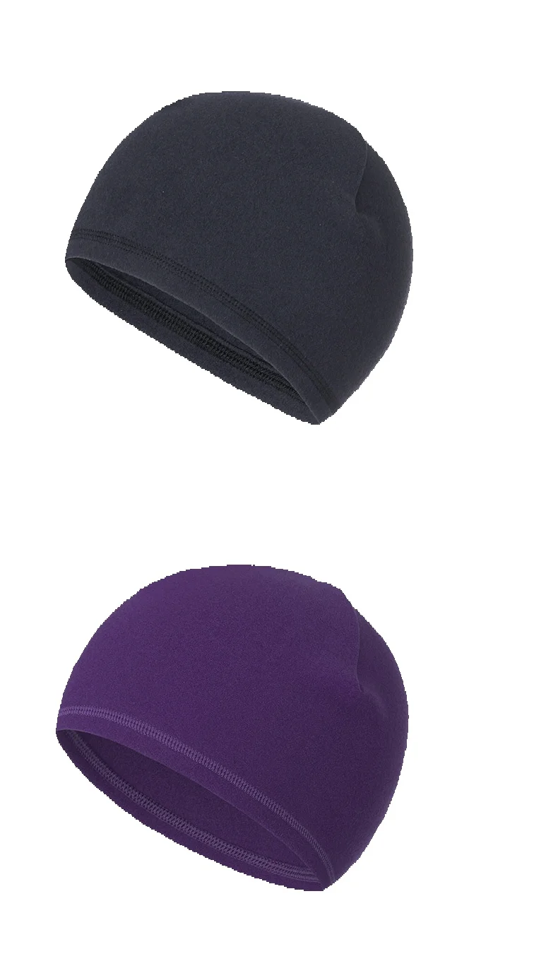 Cascos a prueba de viento de otoño e invierno forrados con vellón para mayor calidez, sombreros pequeños para deportes al aire libre y ciclismo para hombres_voghion.com