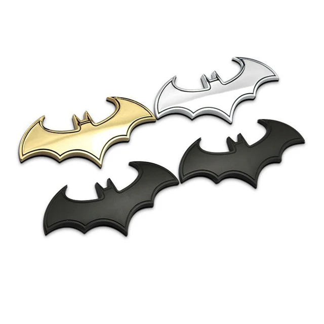 3D Metal Bat Car Emblem 2