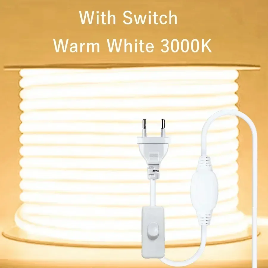 ตัวเลือกสินค้า เทป LED โค้งโค้ง 288 ดวง 30M กันน้ำ IP65
