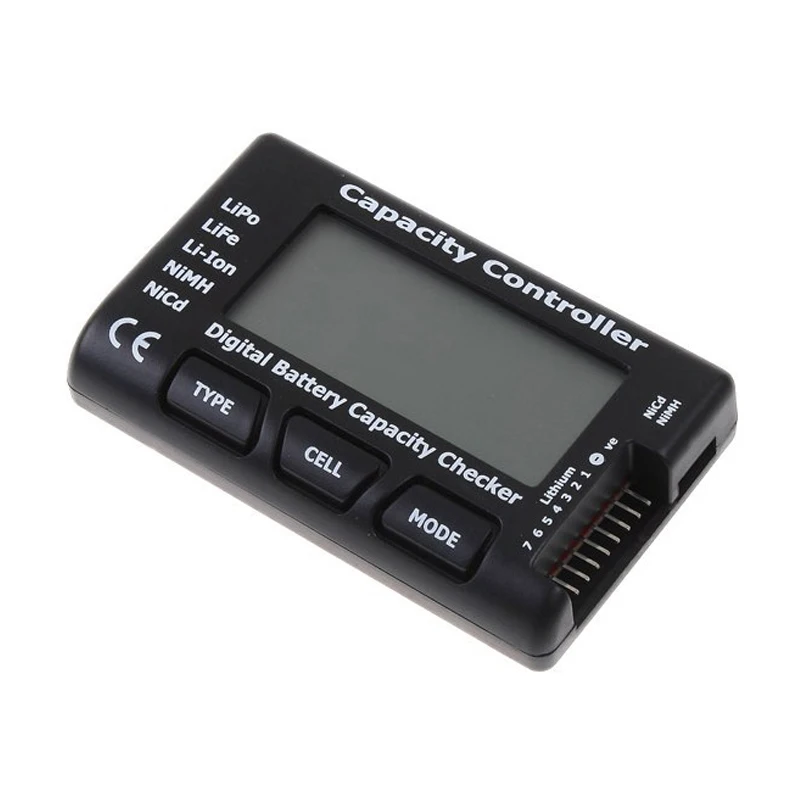 CellMeter-7 Digital Battery Capacity Detector LiPo LiFe Li-ion Nicd NiMH Battery Voltage Detector,Tester,RC Battery Meter 4