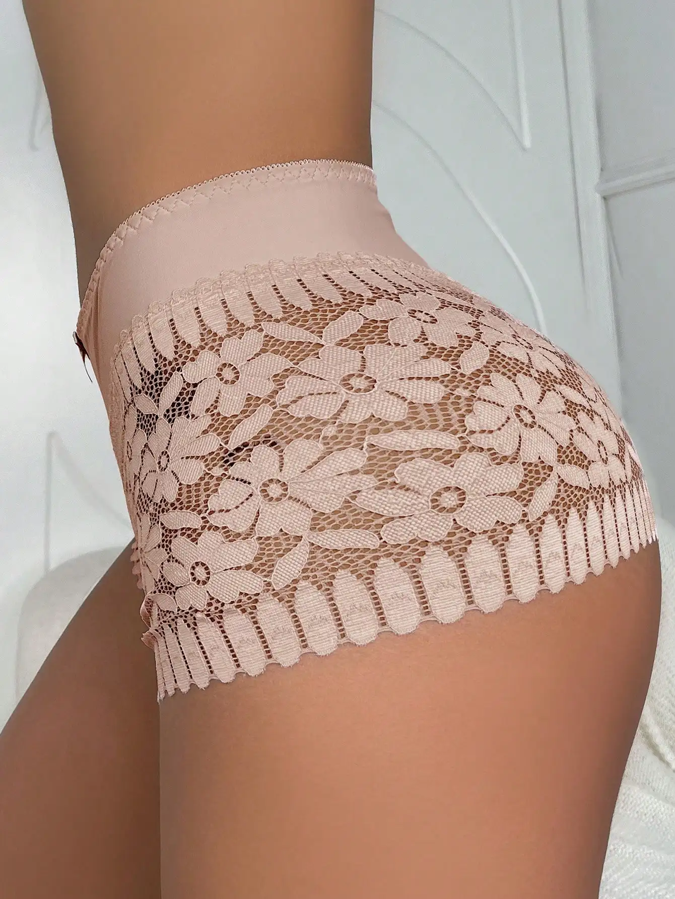 Sexy Lace High Waist Panties image 18