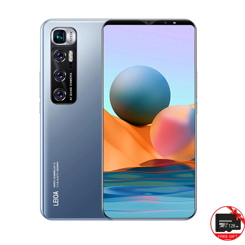 5g on cell phones 6.1 Inch Note10 Pro Smartphone 8GB+256GB 4800mAh Unlocked Global Version Mobile Phones Android Telefones 5G Celulares Cell Phone unlocked 5g cell phone 5G Phones