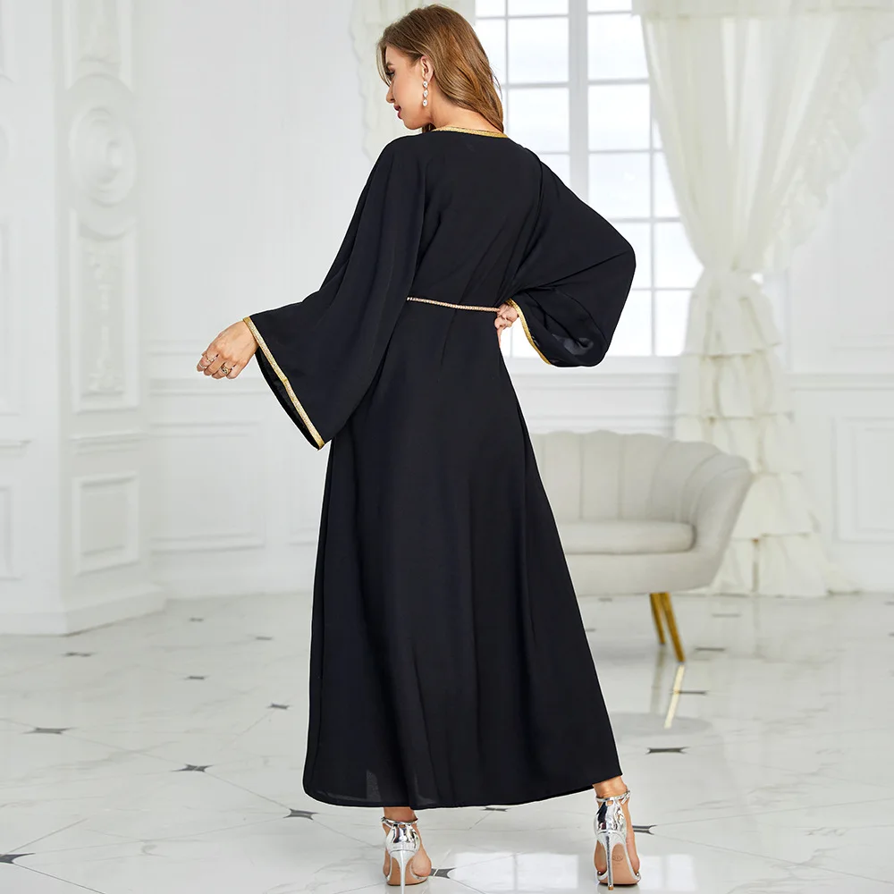 Luxus Diamant Party Kleid für Frauen Robe Muslimischen Abend Abaya Arabischen Oman Dubai Marokkanischen Pakistan Jalabiya Kaftan Ramadan Vestido – Detail 8