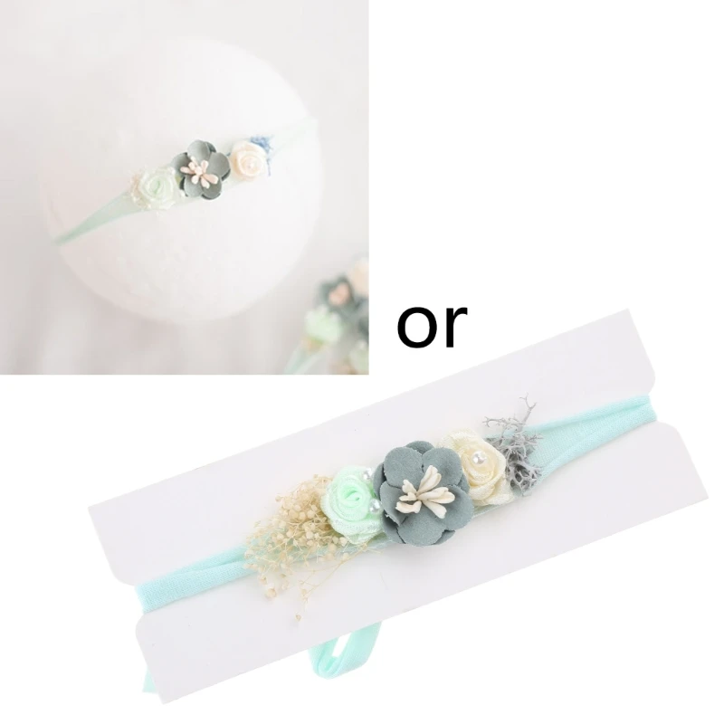 

Baby Headband Flower Plastic Flower Headband Baby Photography Dropship
