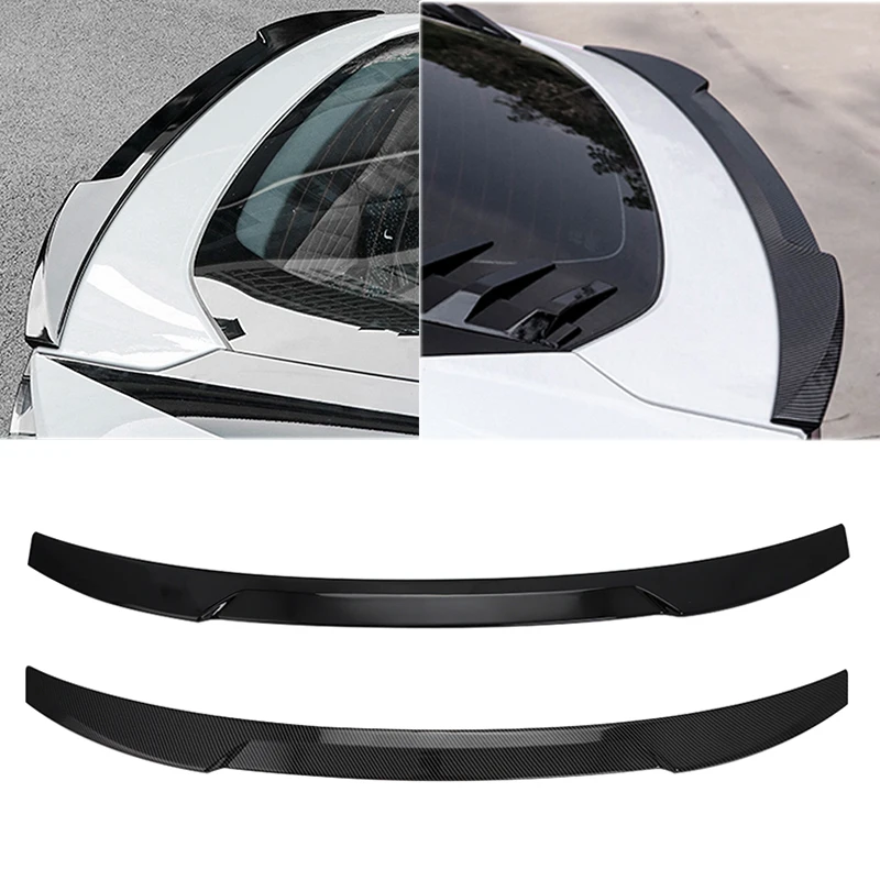 

Carbon Surface Spoiler for CHANGAN UNI-V 22 2023 Black Exterior Decorative Rear Wing Reduce Wind Resistance Ducktail Accessories