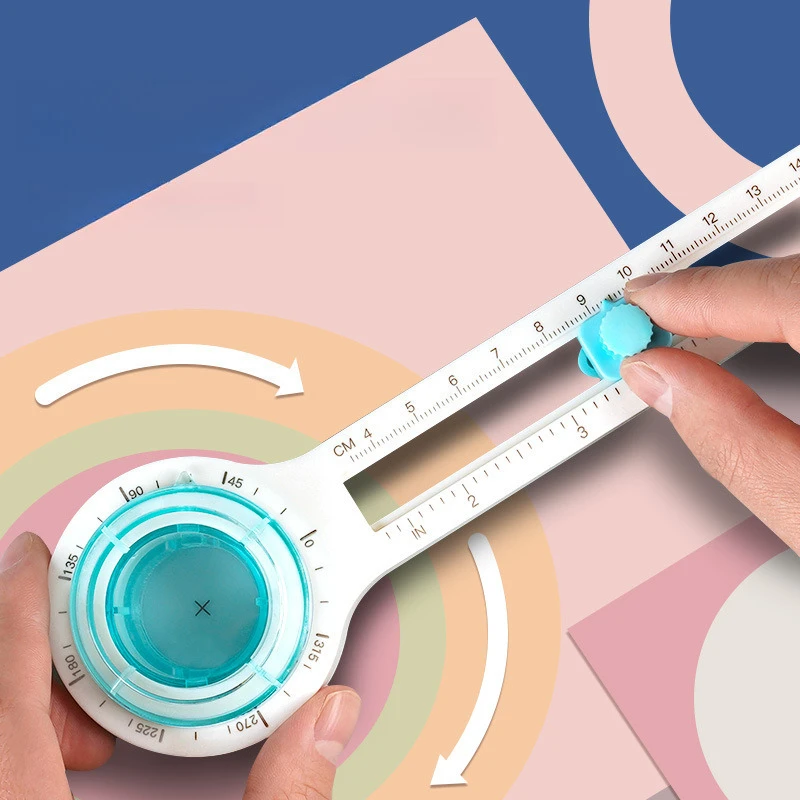 Circle Paper Cutter DIY Paper Trimmer Craft Papers Circular Cutting Tools ( 2-20cm / 8-32cm )