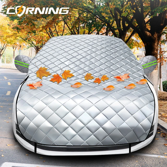 Couverture De Pare-brise De Voiture Épaisse À 5 Couches, Protection De  Pare-soleil Anti-gel, Pièces Automobiles, Hiver - Voiture Couvre -  AliExpress