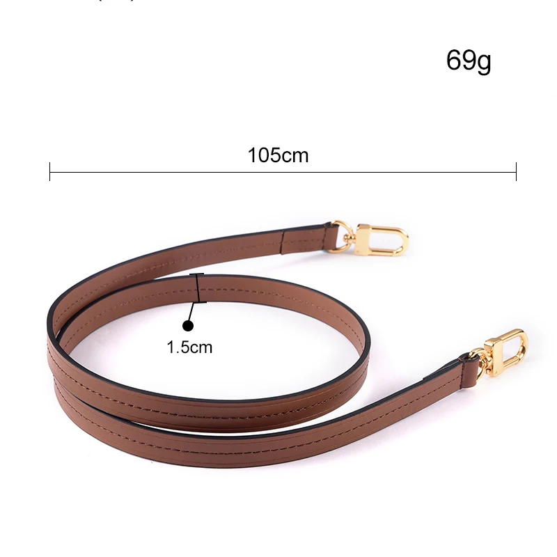 Cow leather Bag Strap Women Handbag Belt Shoulder Messenger Crossbody Bag Wide Strap Replacement Genuine Leather Bag Strap