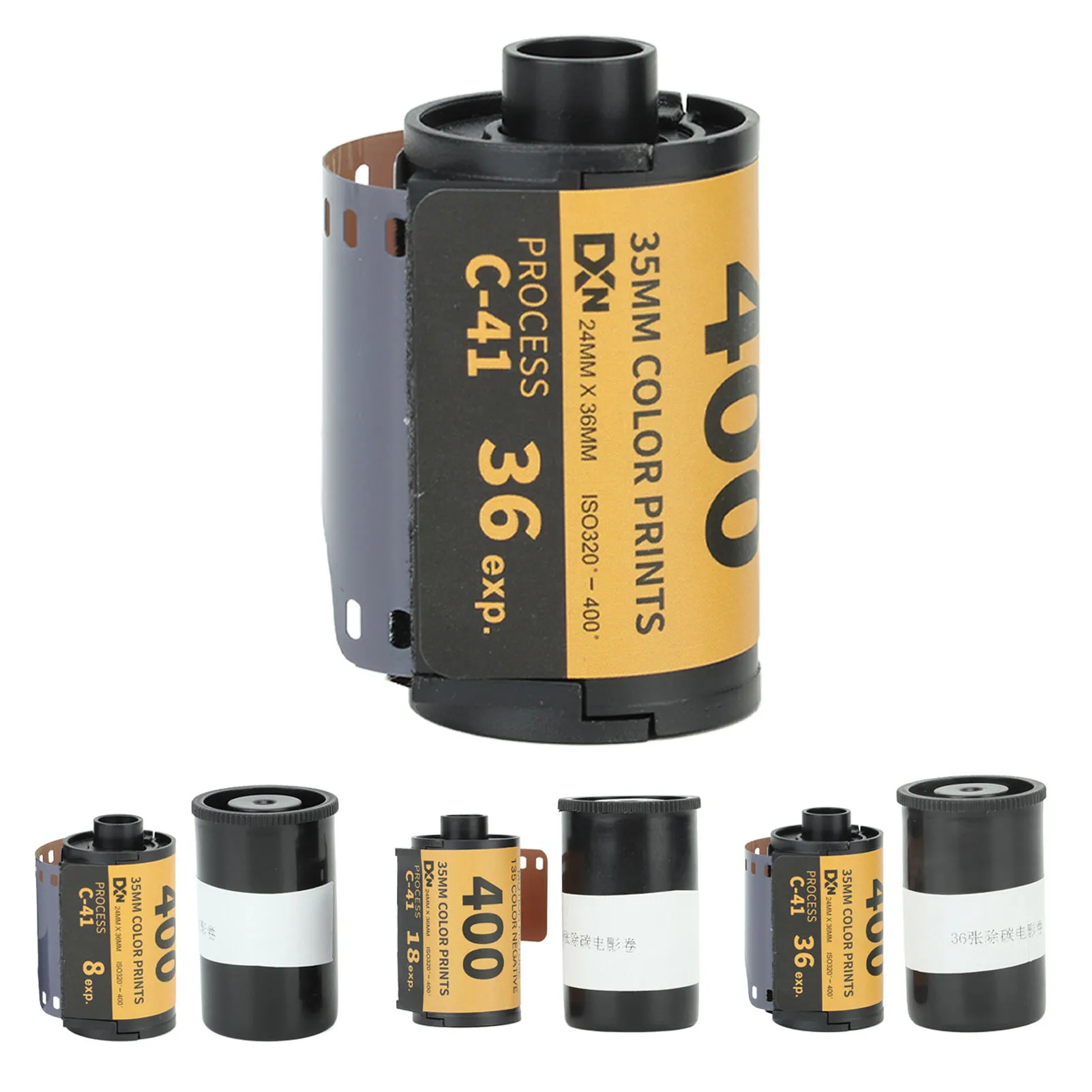 Description Picture 5 of itemCamera Color Film ISO 320‑400 35mm Fine Grain Wide Exposure Latitude HD Camera Color Negative Film for 135 Camera