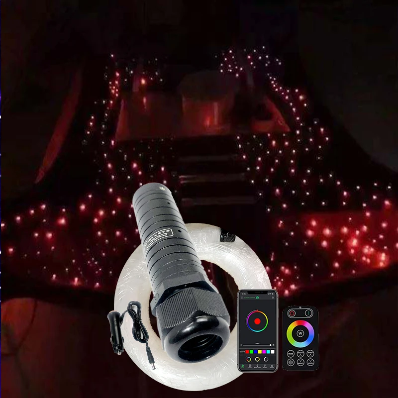 Оптоволоконная лампа RGB для автомобильной крыши