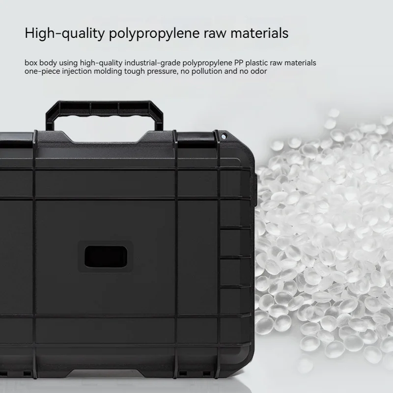 Portable Precision Instrument Safety Protection Box, Thickened Pp Material/includes Universal Cotton Multi-functional Tool Box 2