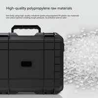 Portable Precision Instrument Safety Protection Box, Thickened Pp Material/includes Universal Cotton Multi-functional Tool Box 2