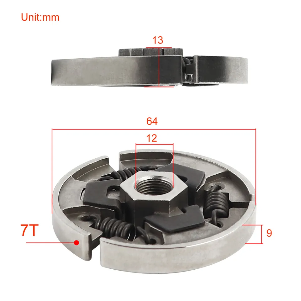 Pignone Frizione 3/8 Pollici Per Motosega Stihl 017 018 021 023 025 Ms170 Ms180 Ms210 Ms230 Ms250 Con~p155073045 - Foto 6