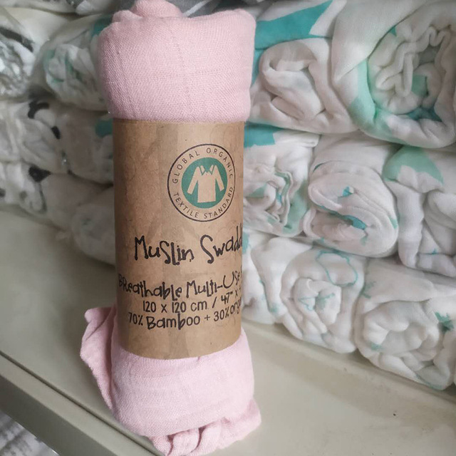 Cotton Dyed Newborn Baby Towel Breathable Soft Solid Color Household Infant Bath Towels Skin-friendly Infant Accessories