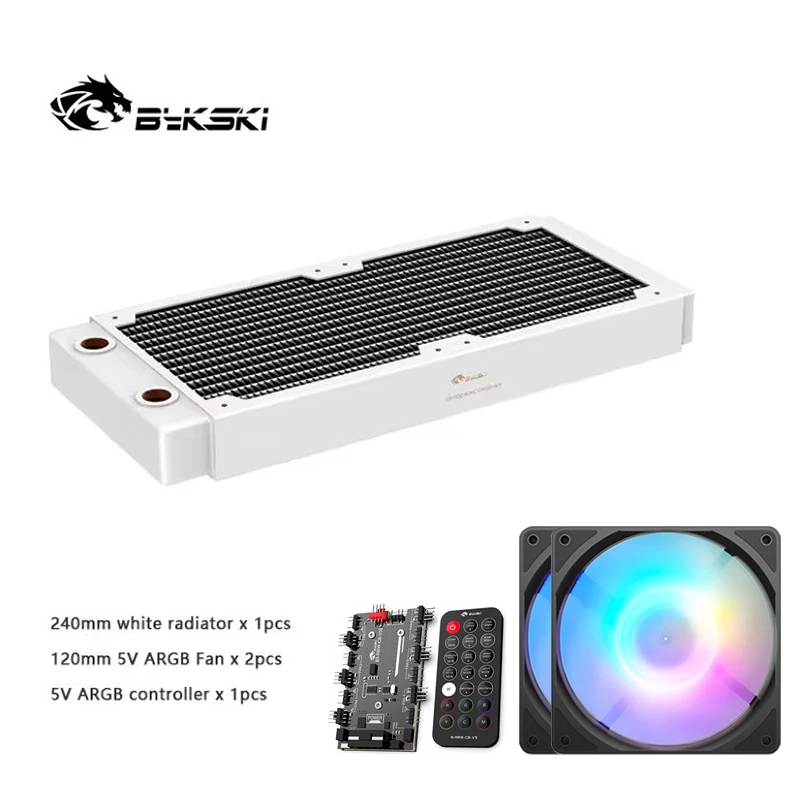 Radiador Bykski 360mm 30mm com Fans