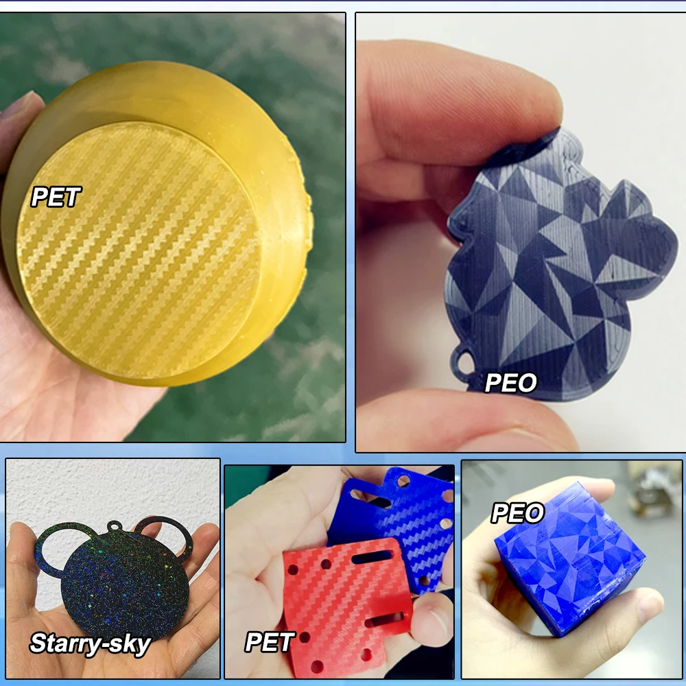 Magnetic Double-Sided PEI Sheet for 3D Printer Build Plate